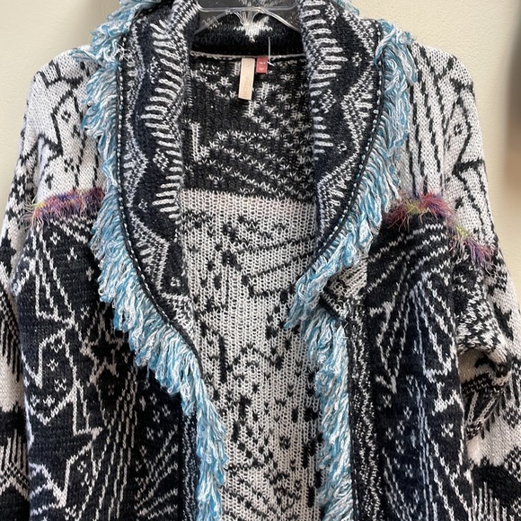New Women’s Pilcro Intarsia Cardigan Sweater By Anthropologie!!🔥🔥🔥 - Picture 3 of 12